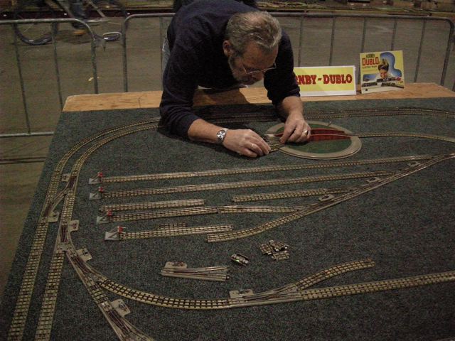 The Hornby 0-gauge layout