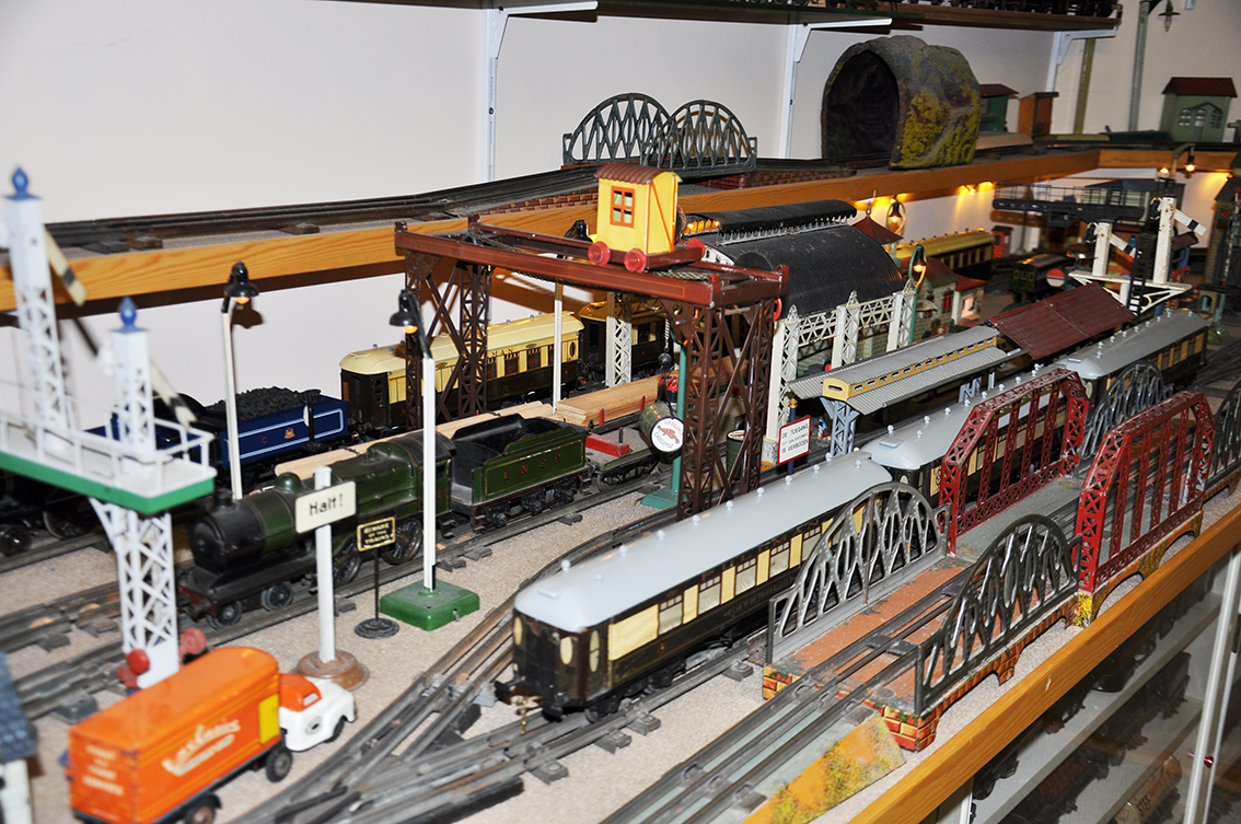 Vintage model railways layout