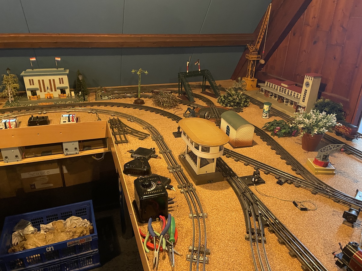 Vintage model railway