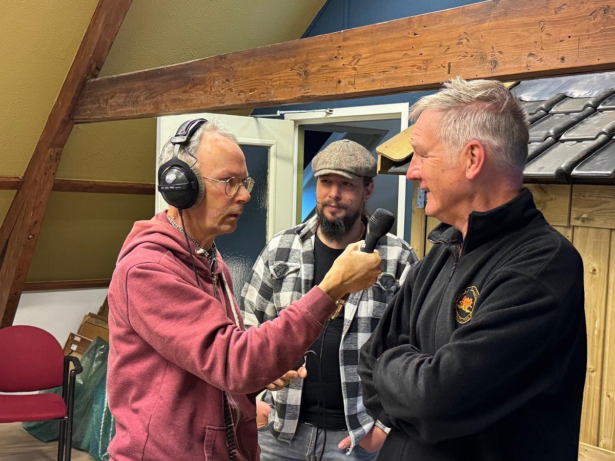 Zwijndrecht radio at an O-gauge layout