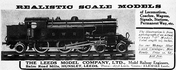 Leeds 1923 January Advertisement