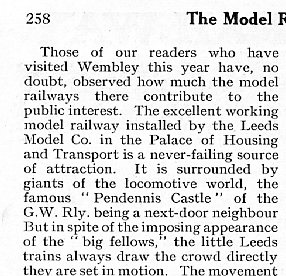Leeds 1925 September Trade News