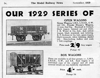 Leeds 1929 November Advertisement