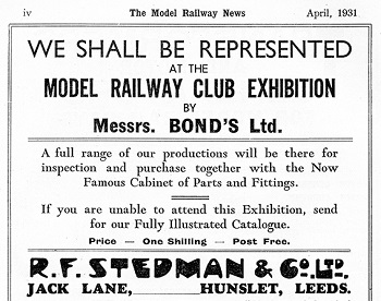 Leeds 1931 April Advertisement
