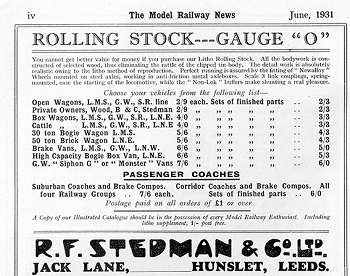 Leeds 1931 June Advertisement