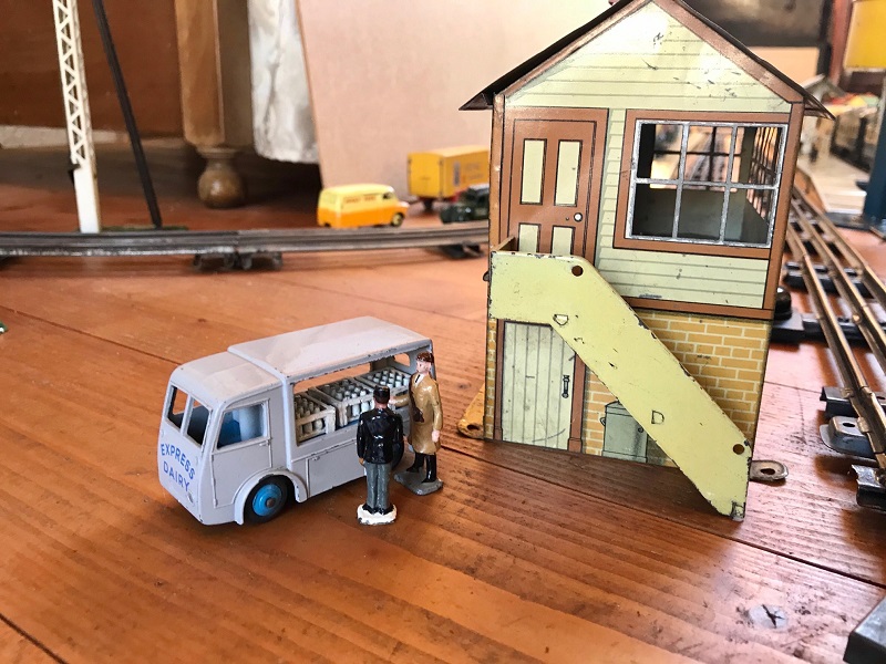 Dinky Toys on Hornby Layout