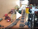 Hornby 0-gauge floor layout Episode 2