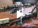 Hornby 0-gauge floor layout Episode 4