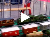 Dutch HRCA Hornby O-gauge layout video