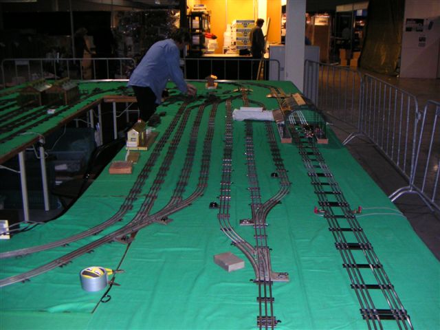 Eurospoor 2005 Hornby layout Contruction