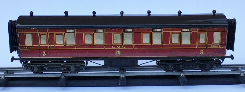 Leeds litho LMS Saloon Coach