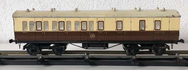 Leeds litho GWR Suburban Coach