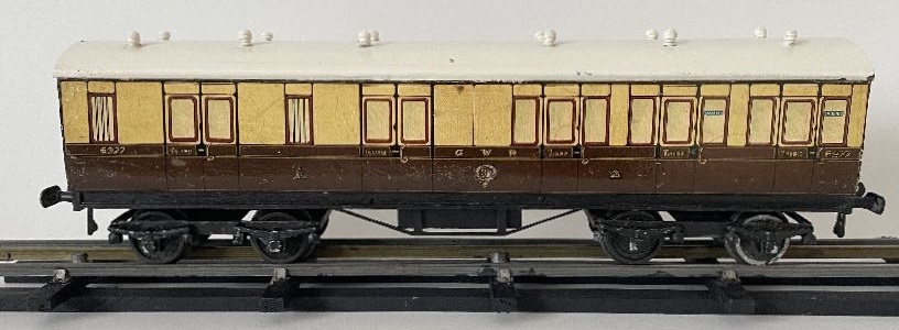 Leeds litho GWR Suburban Coach
