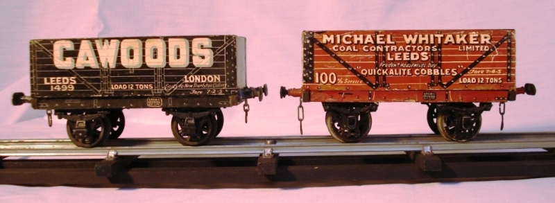 Leeds litho Cawoods and Michael Whitaker Coal Wagons