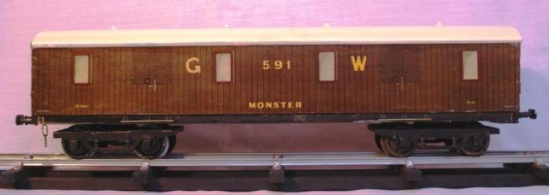 Leeds litho GWR Monster Bogie Wagon
