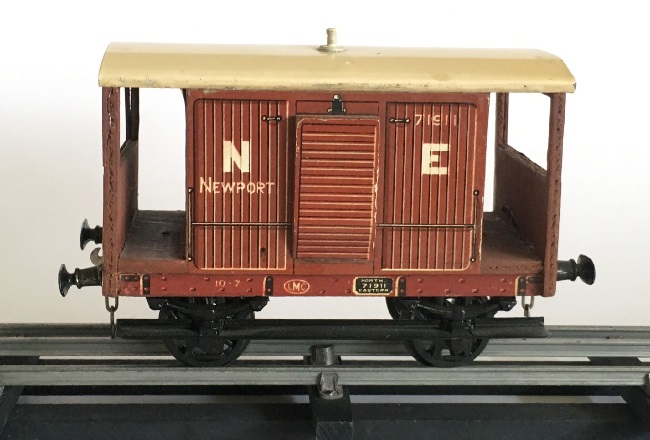 Leeds litho NE Brake Van