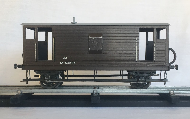 Leeds True Scale Tinplate BR Brake Van