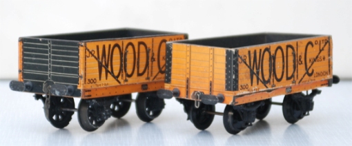 Leeds litho Wood Coal Wagons variations