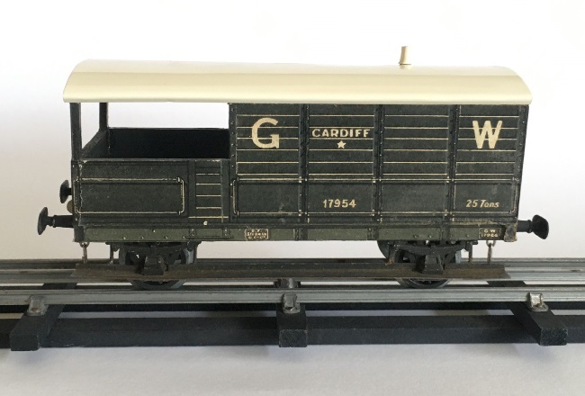 Leeds litho GWR Brake Van