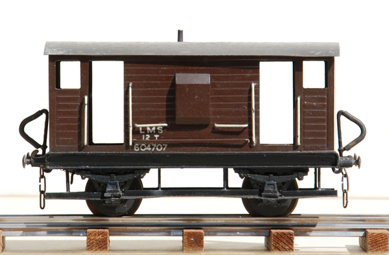 Leeds True Scale Tinplate LMS Brake Van