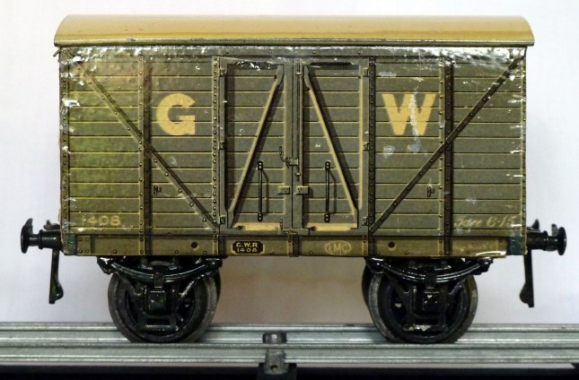 Leeds litho GWR Covered Van